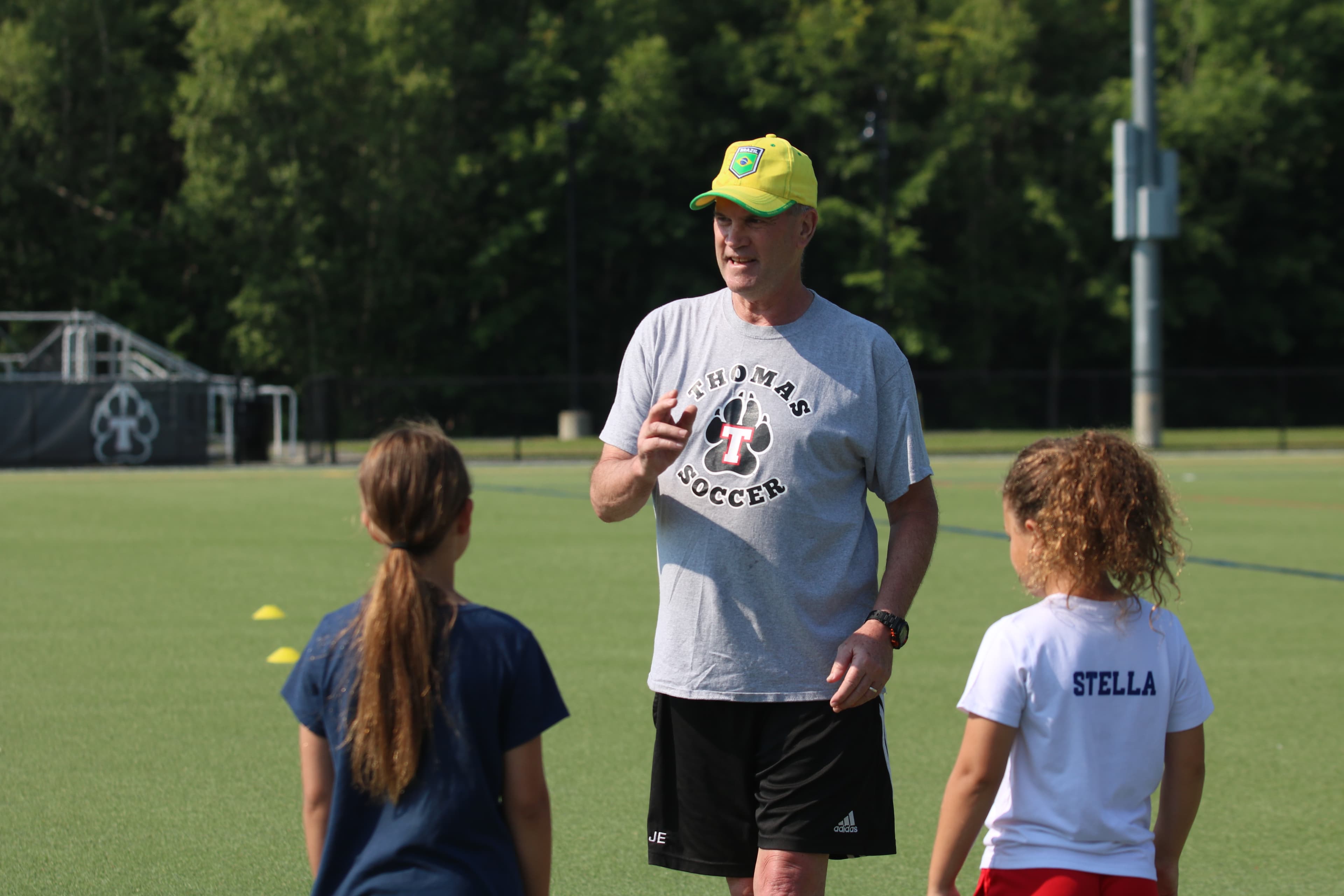 Evans Soccer Academy Community Soccer Day camps. A campt o build strong foundations for elementary and middle aged students,  youths aged 2 - 15